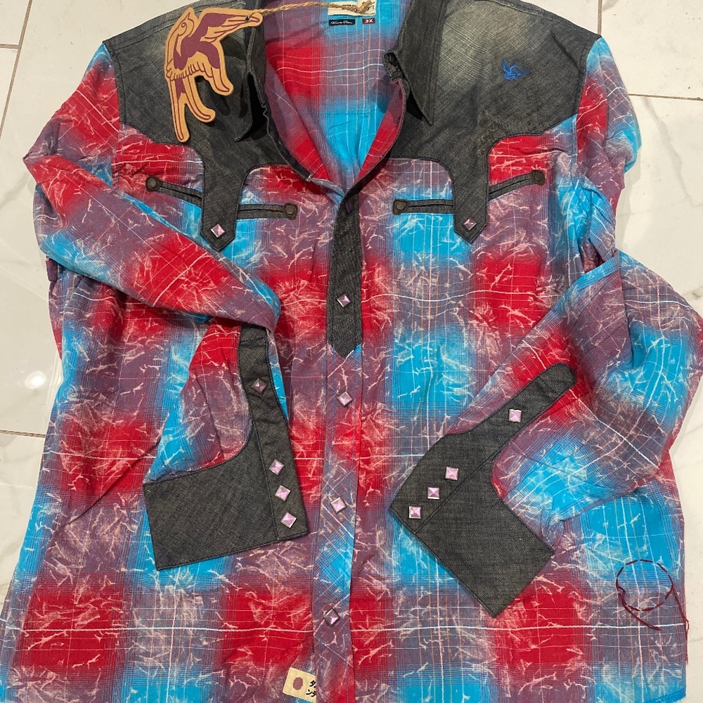 SABIT Premium Vintage Mac Shirt Sz 3X